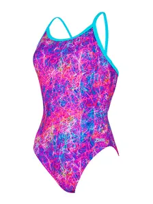 Display front view 4 of Product detail - Random Sprintback One Piece Swimsuit RAN