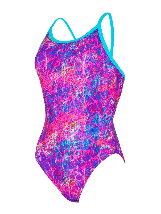 Sale,Clearance, view full size image of Front view of Product detail - Random Sprintback One Piece Swimsuit RAN