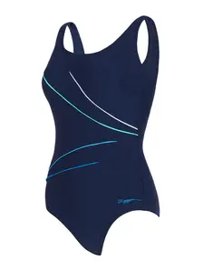 Display front view 5 of Product detail - Macmaster Scoopback One Piece Swimsuit NVBM