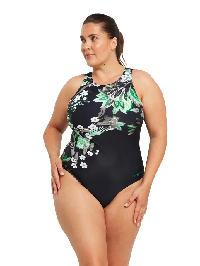 Botanica Hi Front One Piece Swimsuit