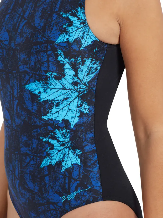 Out of Stock,Sale, voir image en taille réelle de la vue frontale de Product detail - Indigo Forest Hi Front One Piece IDFO
