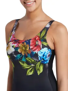 Display front view 4 of Product detail - Cassia Adjustable Scoopback One Piece Swimsuit CSS