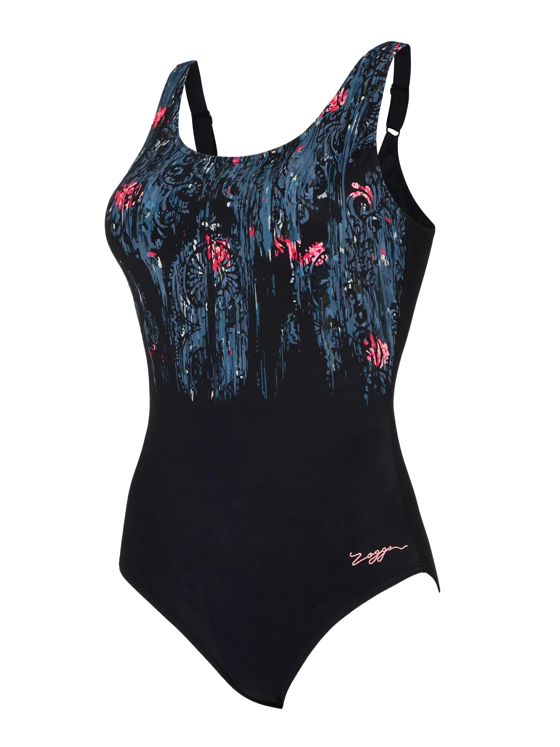 Sale, Ansicht Großes Bild der Vorderseite Product detail - Dusk Adjustable Scoopback One Piece Swimsuit DUSK