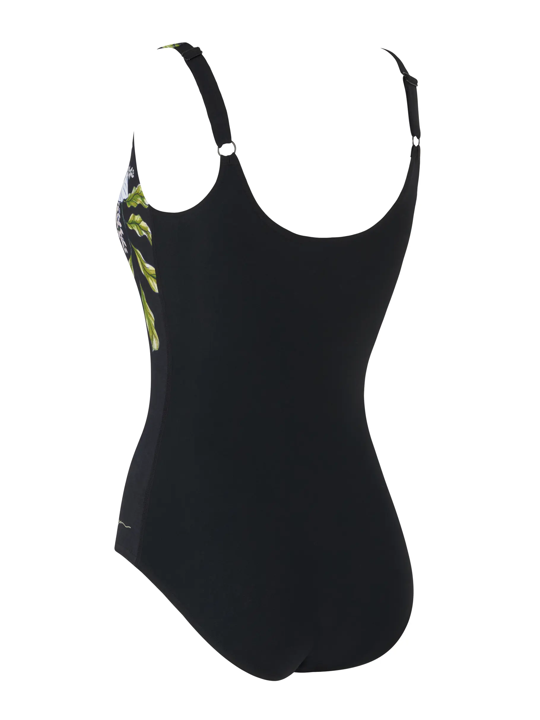 , view full size image of Front view of Product detail - Womens Freesia Adjustable Scoopback Swimsuit FREE