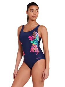 Display front view 3 of Product detail - Kuringai Adjustable Scoopback Swimsuit KURI