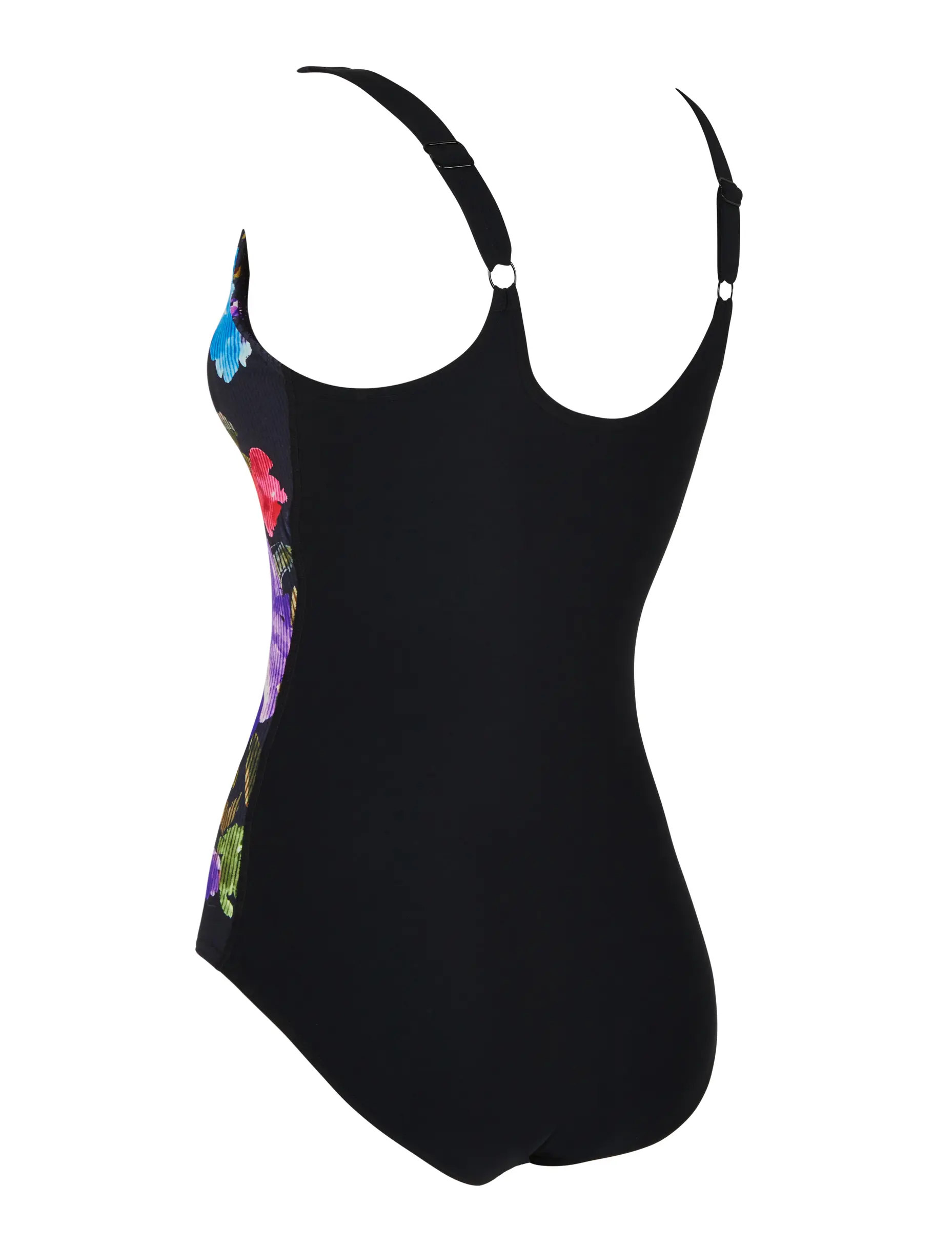 Sale,Clearance, view full size image of Front view of Product detail - Sea Velvet Adjustable Scoopback One Piece Swimsuit SEVT