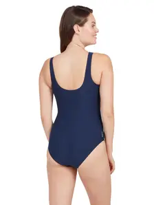 Display front view 2 of Product detail - Fanfare Scoopback One Piece BRRT