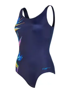 Display front view 5 of Product detail - Neon Crystal Scoopback One Piece Swimsuit NNCR