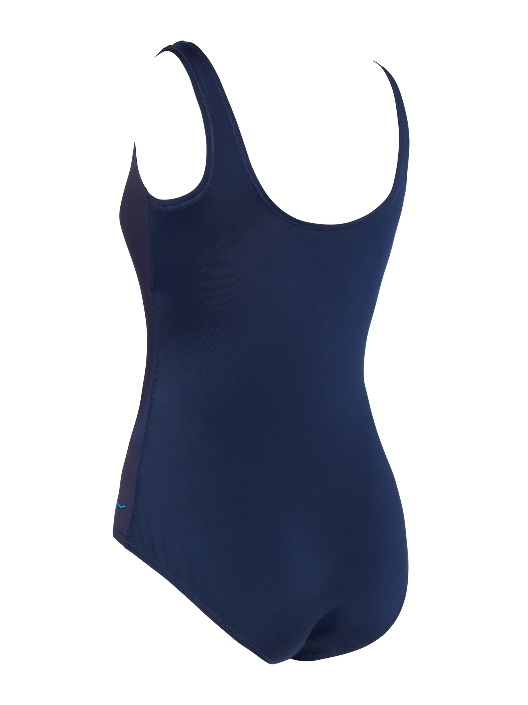 Sale,Clearance, view full size image of Front view of Product detail - Neon Crystal Scoopback One Piece Swimsuit NNCR