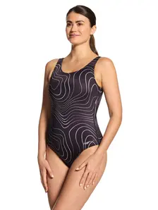 Display front view 4 of Product detail - Womens Terrain Scoopback Swimsuit TERR