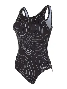 Display front view 5 of Product detail - Womens Terrain Scoopback Swimsuit TERR