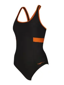 Display front view 5 of Product detail - Womens Tapestry Dakota Crossback Swimsuit TAPE