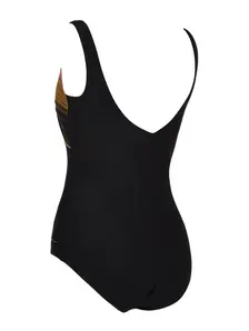 Display front view 5 of Product detail - Womens Sunshade Front Crossover V Back Swimsuit SNSH