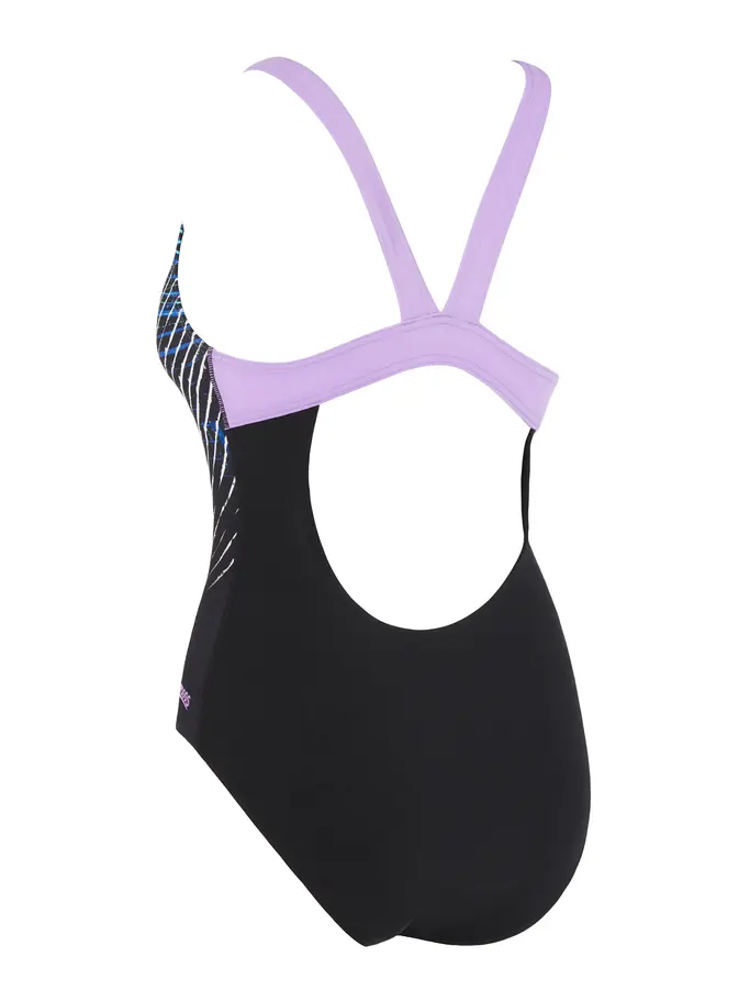Out of Stock,Sale, visualizzare l'immagine full size della vista frontale di Product detail - Downtown Speedback One Piece Swimsuit DWNT