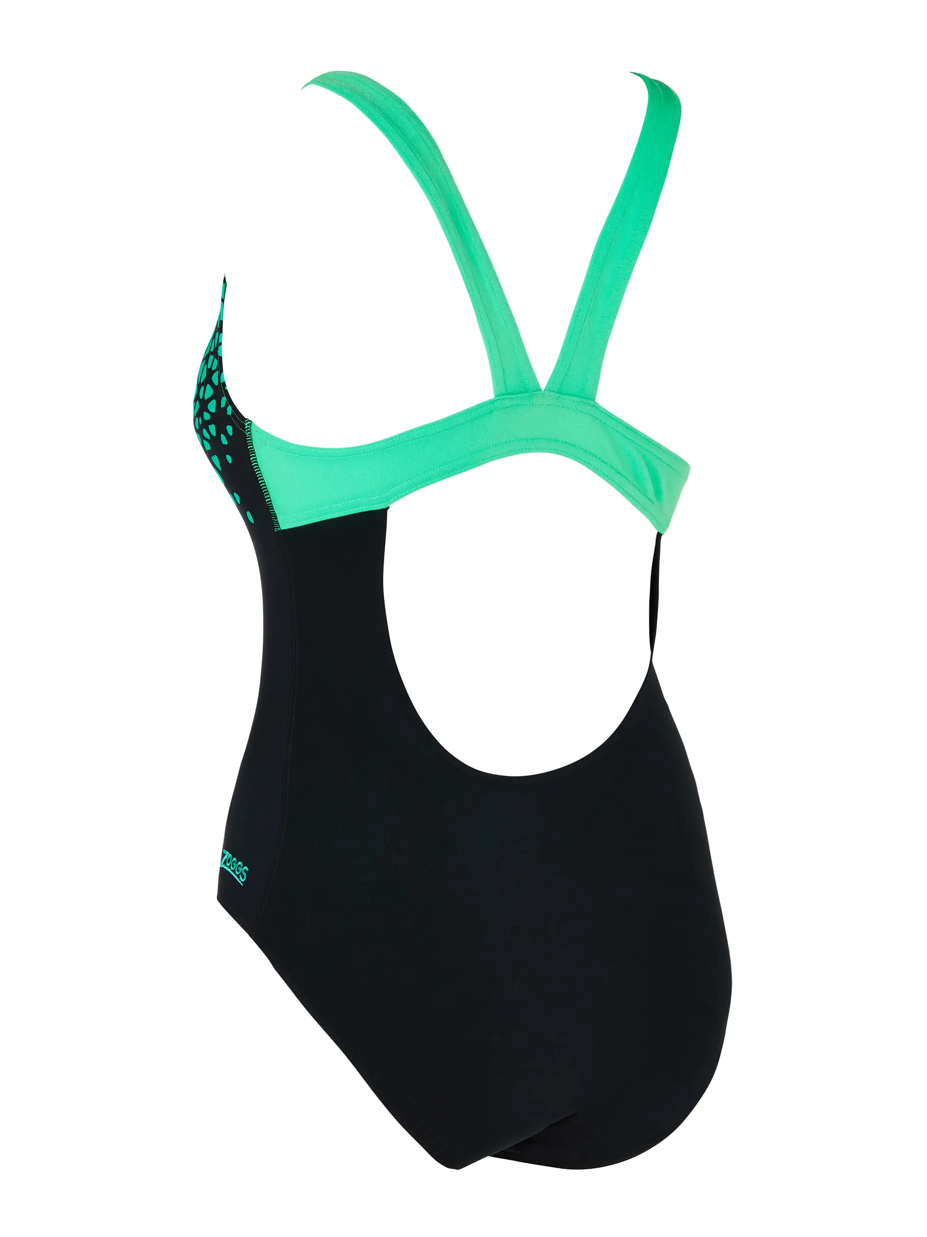 Sale,Clearance, view full size image of Front view of Product detail - Fragment Speedback One Piece Swimsuit FRAG