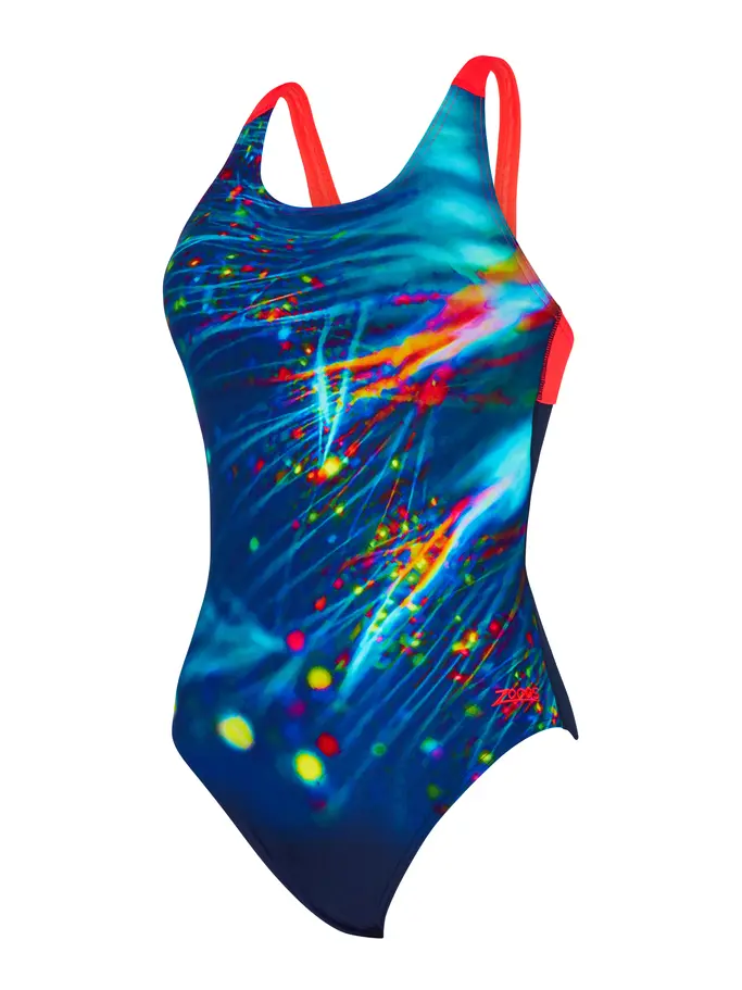 Sale, view full size image of Front view of Product detail - Orbital Speedback One Piece Swimsuit ORBT