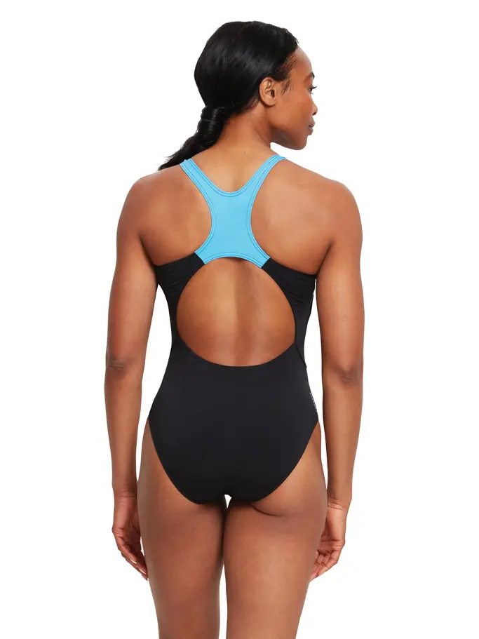 Out of Stock,Sale, Ansicht Großes Bild der Vorderseite Product detail - Aqua Crystal Actionback One Piece AQCR
