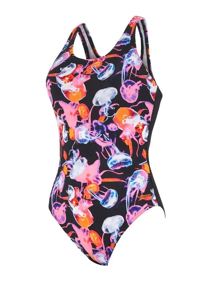 Out of Stock,Sale,Clearance, Ansicht Großes Bild der Vorderseite Product detail - Sea Flowers Actionback One Piece Swimsuit SEFL