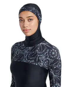 Display front view 4 of Product detail - Womens Stellar Three Piece Modesty Band Cut Swimsuit STL