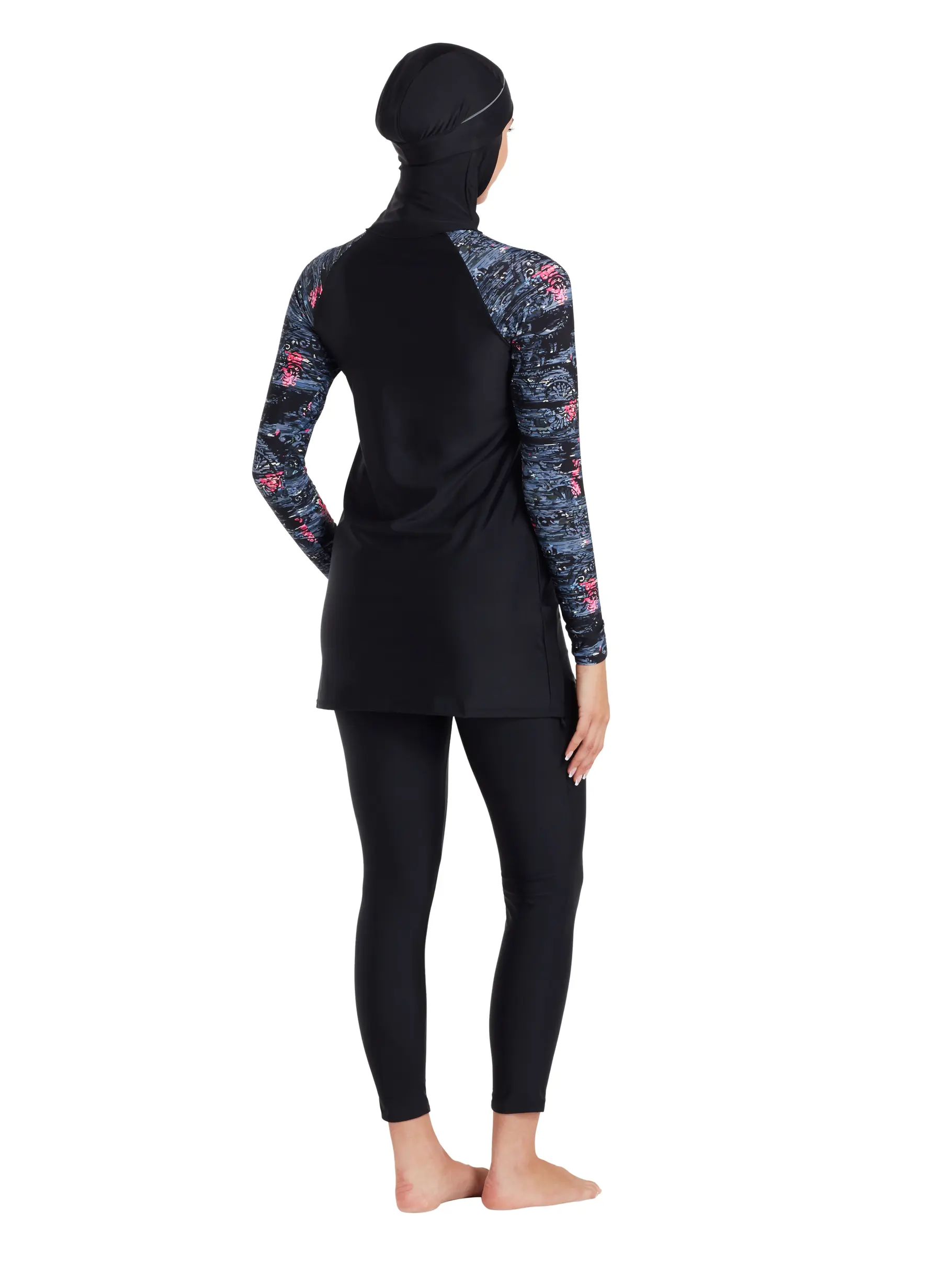Sale, view full size image of Front view of Product detail - Dusk 3 Piece Modesty Suit DUSK