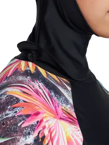 Display front view 7 of Product detail - Womens Savannah Three Piece Modesty Side Cut Swimsuit SVNH