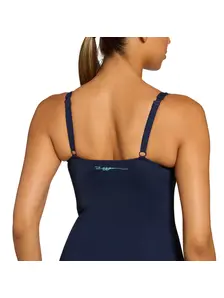 Display front view 4 of Product detail - Womens Atlantis Ruched Front Swimsuit ATLA