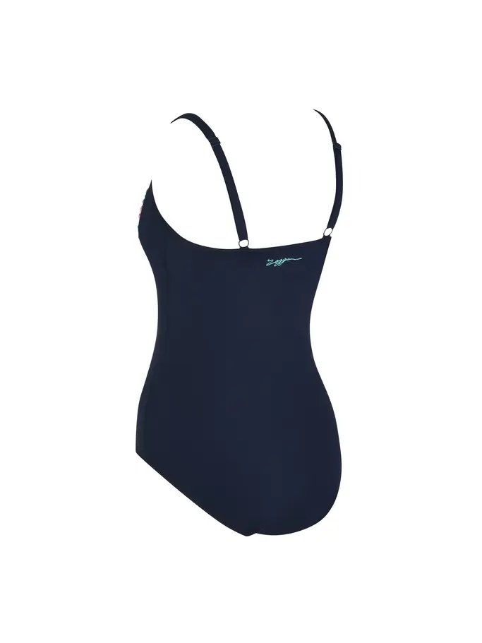 New, view full size image of Front view of Product detail - Womens Atlantis Ruched Front Swimsuit ATLA