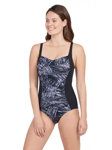 Display front view 6 of Product detail - Avoca Ruched Front One Piece Swimsuit AVO