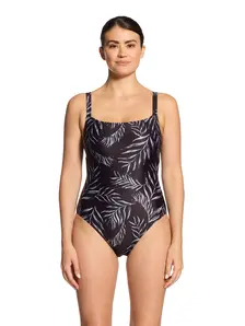 Display front view 1 of Product detail - Womens Safari Leaf Adjustable Classic Back Swimsuit SAFA