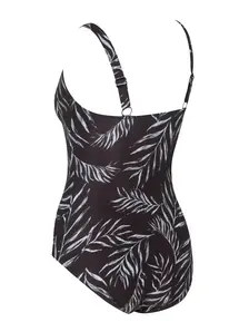 Display front view 6 of Product detail - Womens Safari Leaf Adjustable Classic Back Swimsuit SAFA