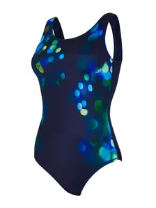 Display front view 4 of Product detail - Purity Scoopback One Piece Swimsuit PRTY