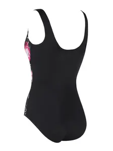 Display front view 6 of Product detail - Womens Safari Leaf Scoopback Swimsuit SAFA
