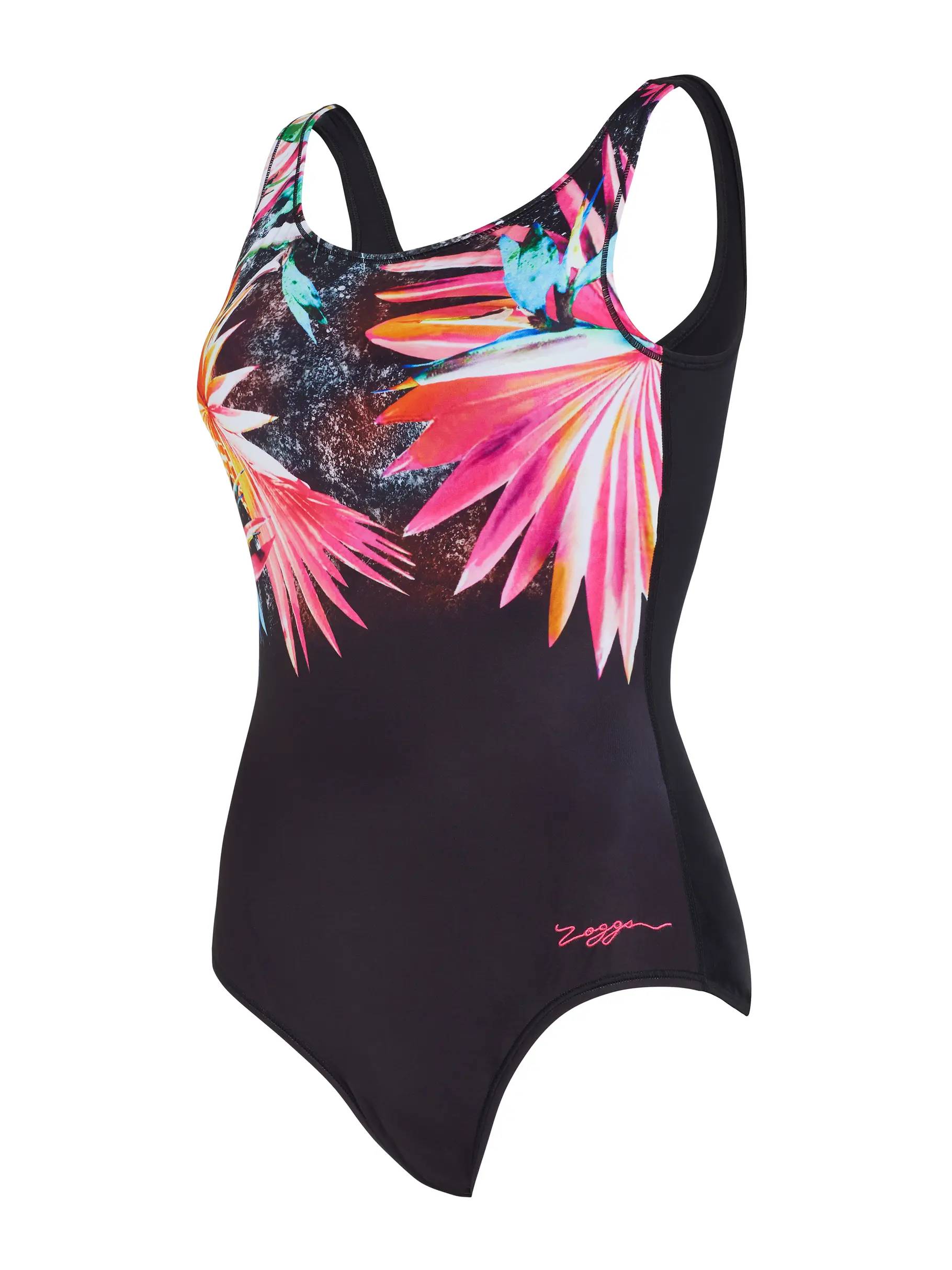 Sale, view full size image of Front view of Product detail - Savannah Scoopback One Piece Swimsuit SVNH