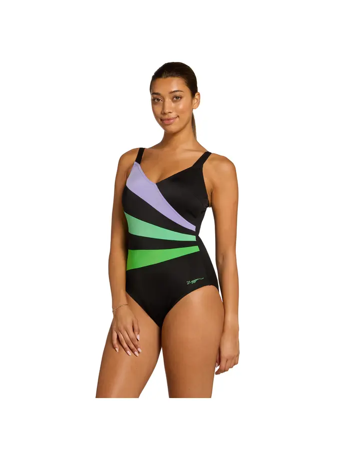 New, view full size image of Front view of Product detail - Womens Bedarra Wrap Panel Classicback BEDA