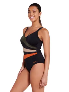 Display front view 3 of Product detail - Dream Wrap Panel Classicback Swimsuit DREA