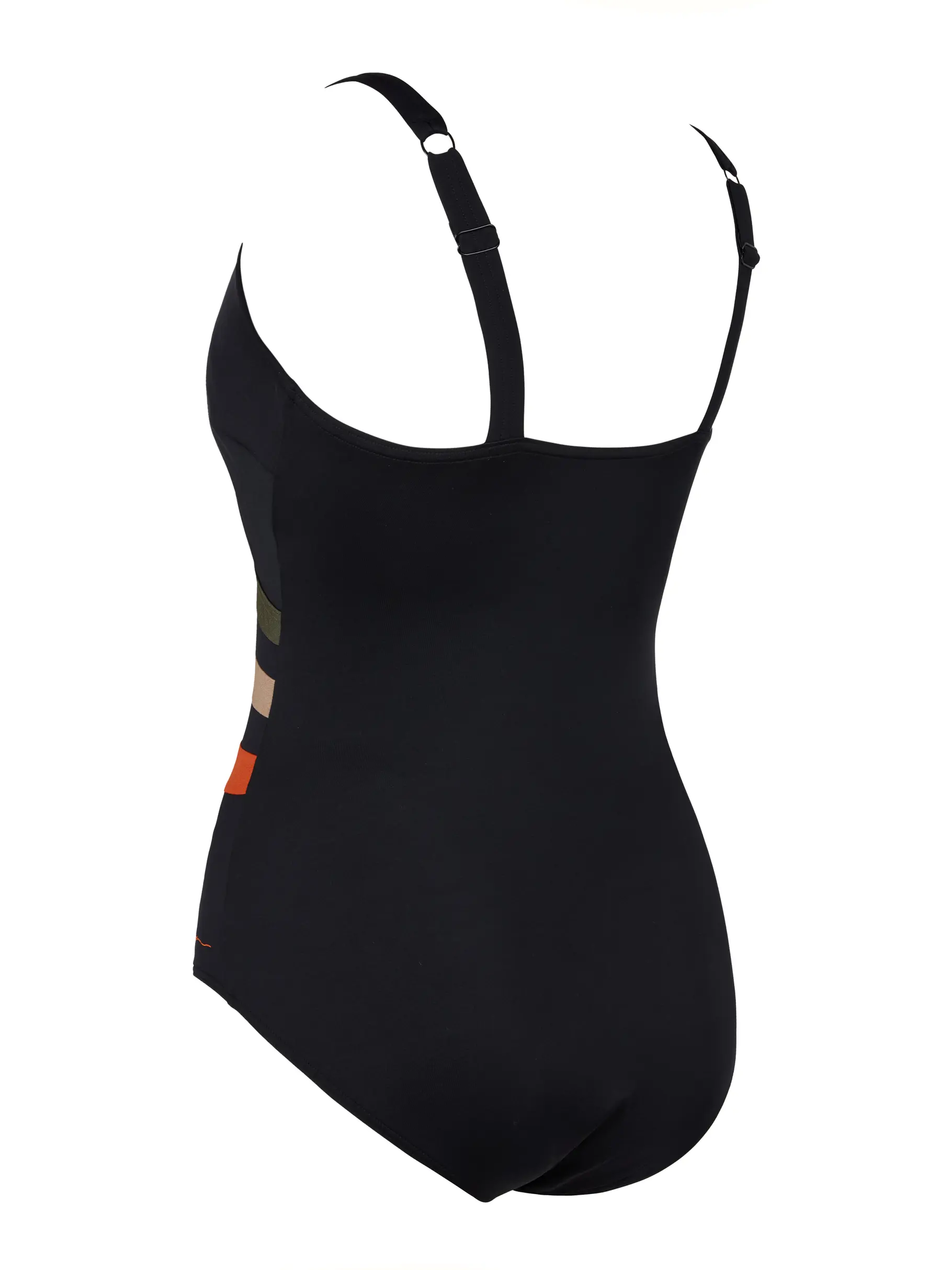 Sale, view full size image of Front view of Product detail - Dream Wrap Panel Classicback Swimsuit DREA