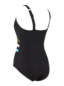 Display front view 6 of Product detail - Wrap Panel Adjustable Classic Back Swimsuit KHWL