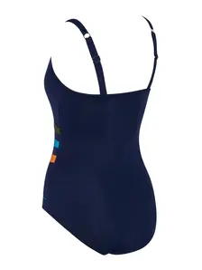 Display front view 4 of Product detail - Womens Mandira Wrap Panel Classicback Swimsuit MAND