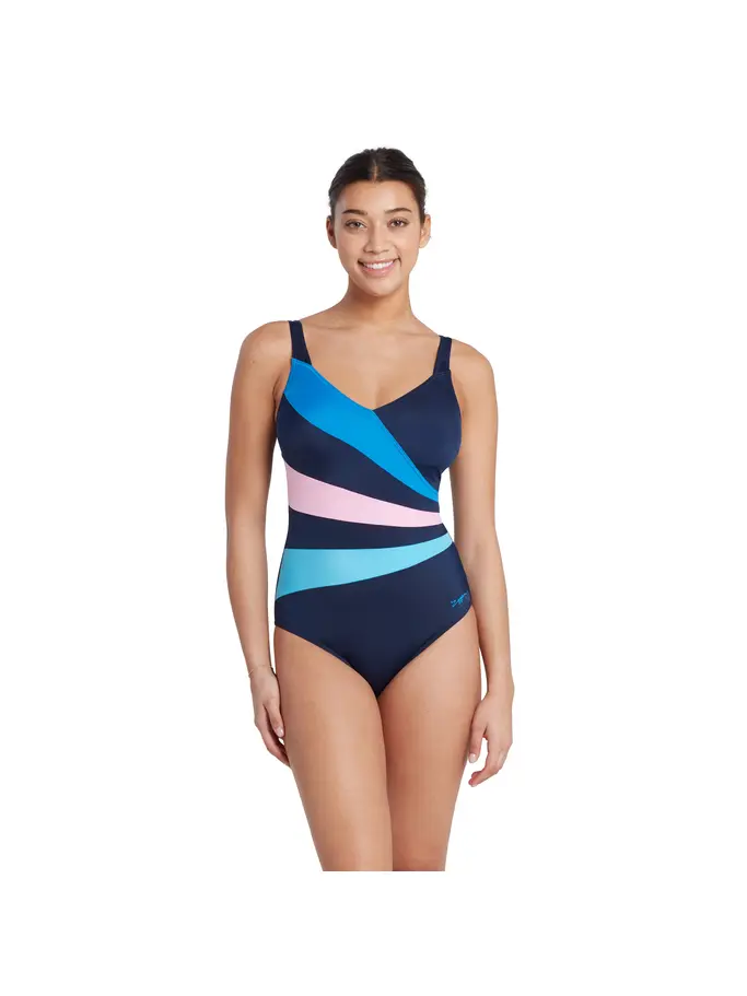 Wrap Panel Adjustable Classic Back Swimsuit
