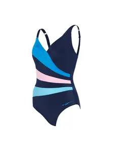 Display front view 4 of Product detail - Wrap Panel Adjustable Classic Back Swimsuit NVBP