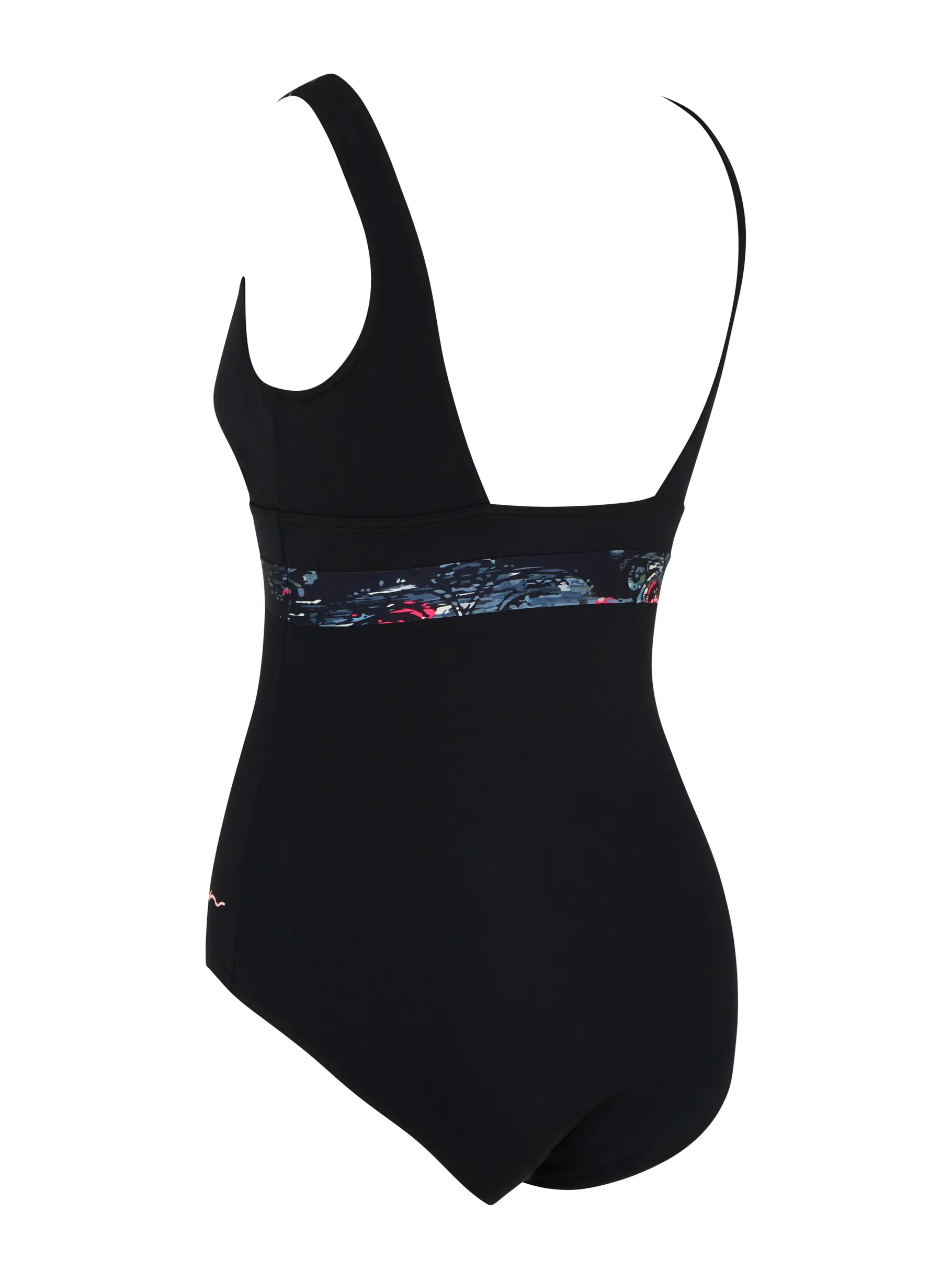 Sale, view full size image of Front view of Product detail - Dusk Square Back One Piece Swimsuit DUSK