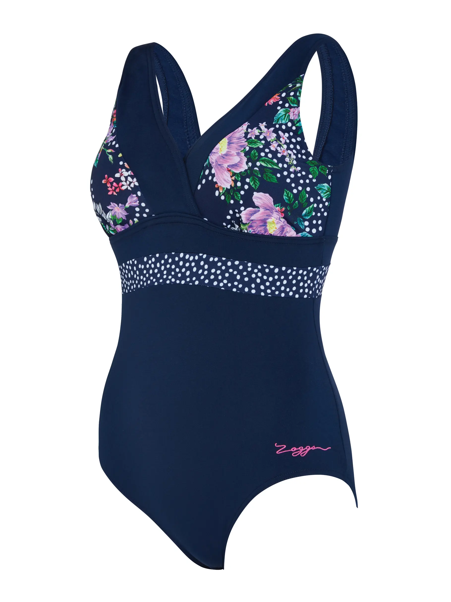 Out of Stock,Sale, view full size image of Front view of Product detail - Martinique Square Back One Piece MTNQ