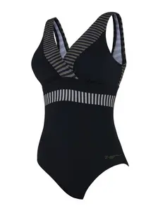 Display front view 4 of Product detail - Womens Seafarer Square Back Swimsuit SEAF