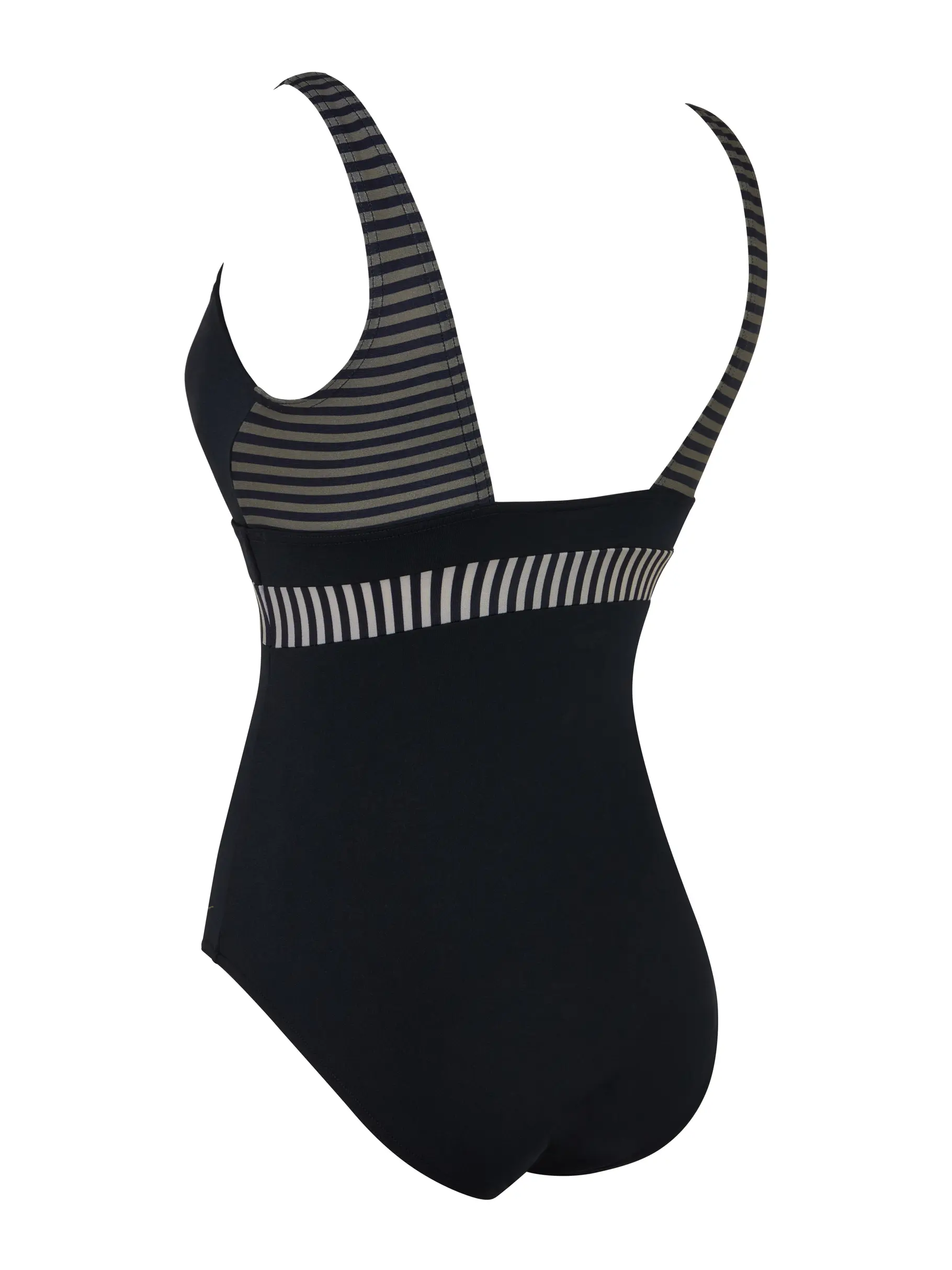 Sale, view full size image of Front view of Product detail - Womens Seafarer Square Back Swimsuit SEAF