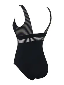 Display front view 5 of Product detail - Womens Seafarer Square Back Swimsuit SEAF