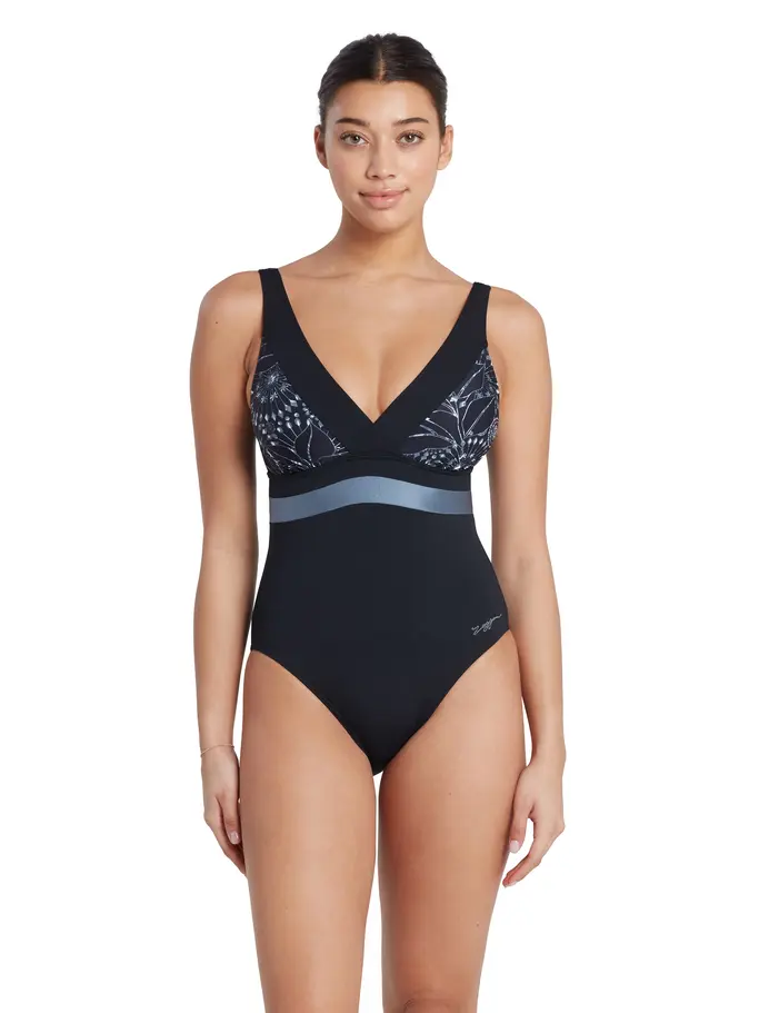 Stellar Square Back One Piece Swimsuit
