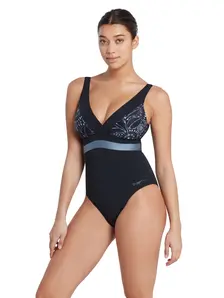 Display front view 3 of Product detail - Stellar Square Back One Piece Swimsuit STL