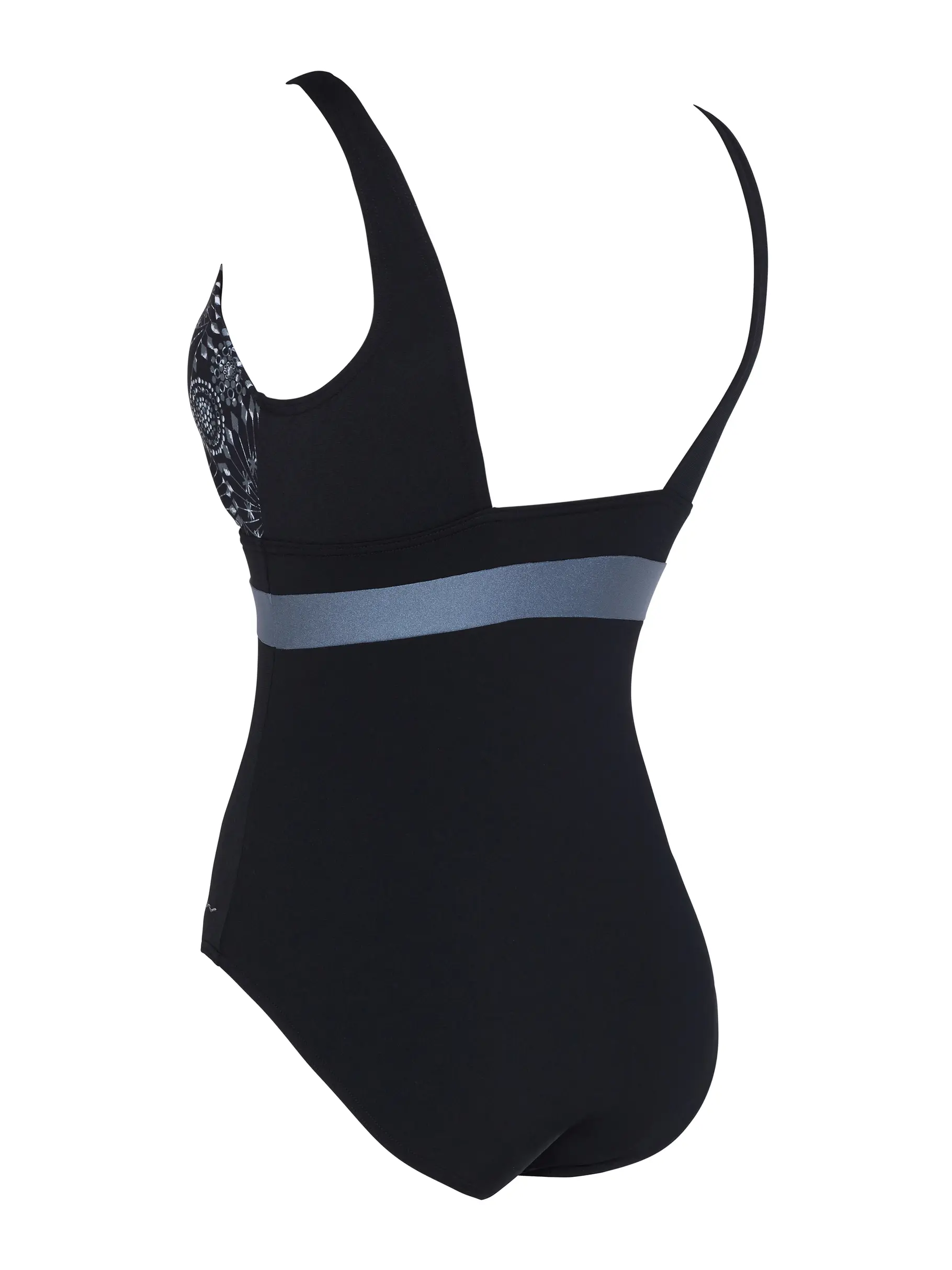 Sale,Clearance, view full size image of Front view of Product detail - Stellar Square Back One Piece Swimsuit STL
