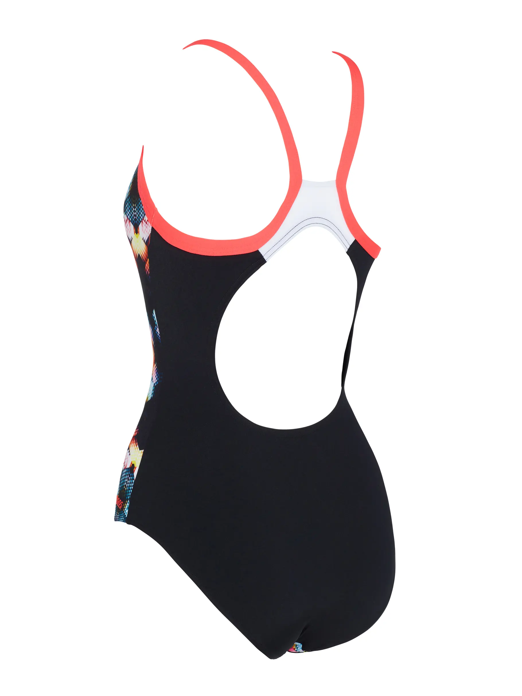 Sale,Clearance, view full size image of Front view of Product detail - Honeycomb Strikeback One Piece Swimsuit HNCM