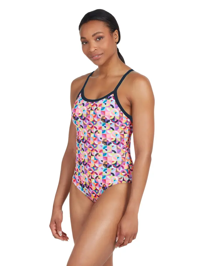 Out of Stock, Ver imagen de tamaño completo de Vista frontal de Product detail - Rhythm Strikeback Swimsuit RHY